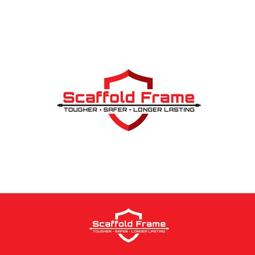 Scaffold Frame Logo Design by pianpao