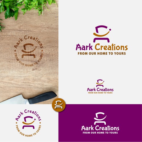 We need a powerful and modern logo for a hand made home decor startup. Design by Saan creatives™