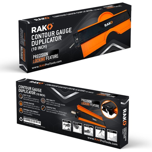 Design eye catching box packaging for RAK Pro Tools Design by C7Z