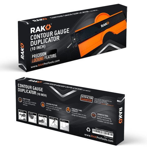 Design eye catching box packaging for RAK Pro Tools Design by C7Z