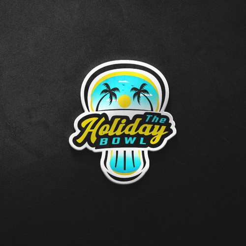 Holiday Bowl Logo Design by JDRA™
