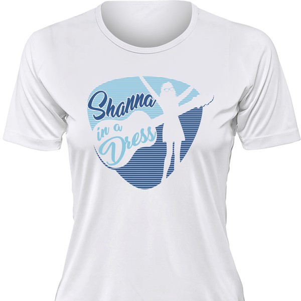 T shirt logo for a musician