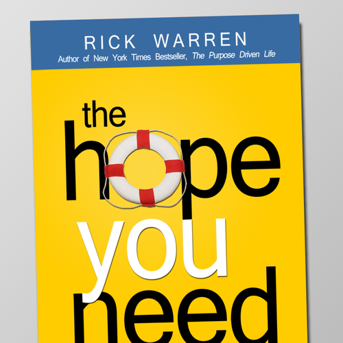 Design Rick Warren's New Book Cover Diseño de tmack