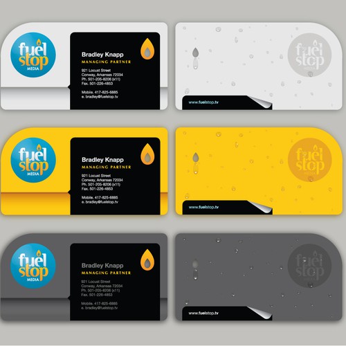 Help Fuel Stop Media with a new logo and business card Design by aaf.andi