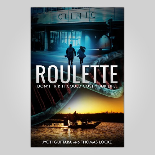 Thriller book cover (action / adventure / mystery) Design by nOahKEaton