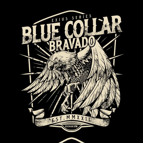 Blue Collar Brand t-shirt design
