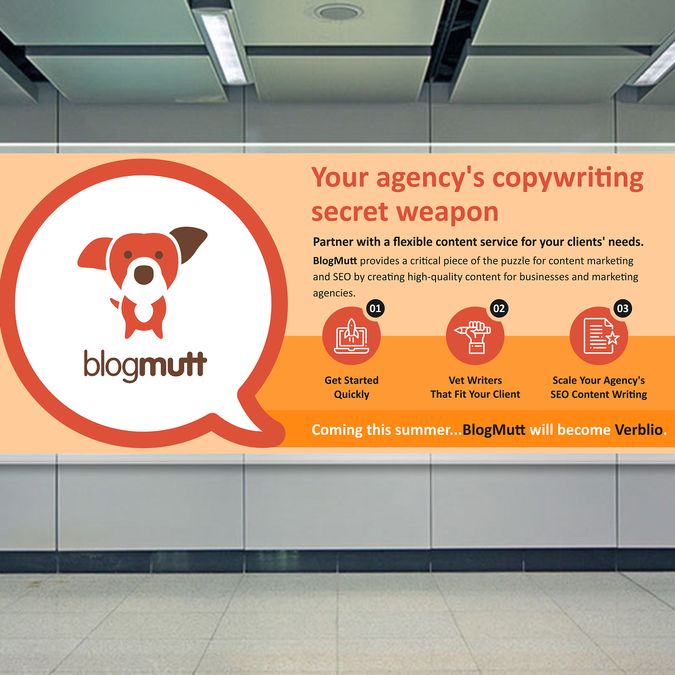 Creative Eye Catching Name Change Banner To Display For Content