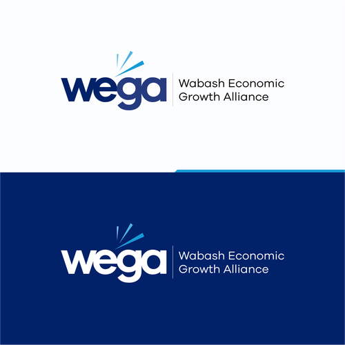 WEGA (Wabash Economic Growth Alliance) Logo Design Design by MARSa ❤