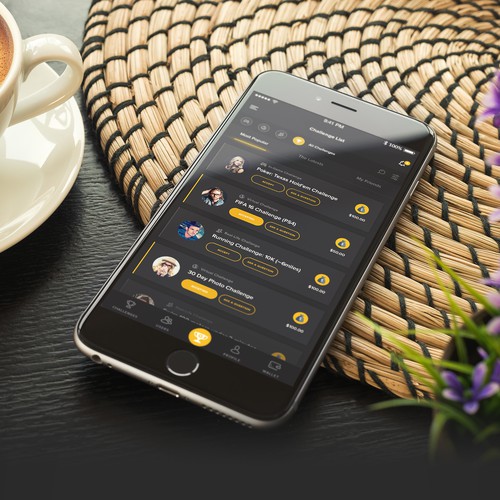 Challenge App Design by Alexandru Lucian