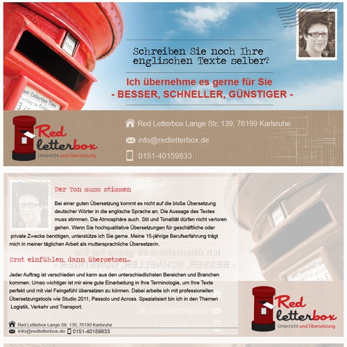 Postcard, flyer or print contest entry by Nevermura