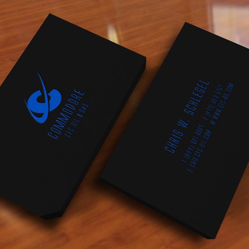 Create the next business card for CFC OIL AND GAS  Design by MirelaS