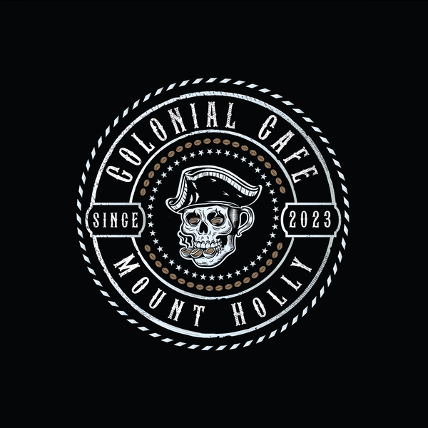 colonial coffee shop logo