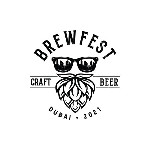 Craft hipster beer festival logo | Logo design contest | 99designs