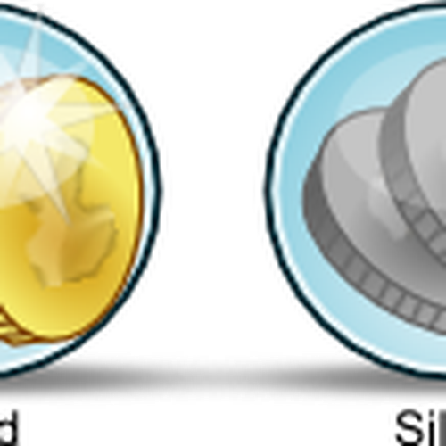 Subscription Level Icons (i.e. Bronze, Silver, Gold, Platinum) Design by iconAge