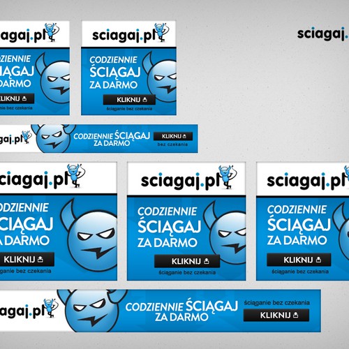 New banner ad wanted for sciagaj Diseño de DataFox