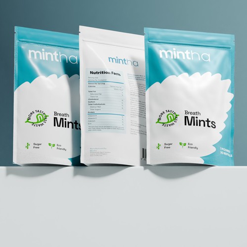 Diseño de Upscale fresh breath mints pouch de Kulkicreatives