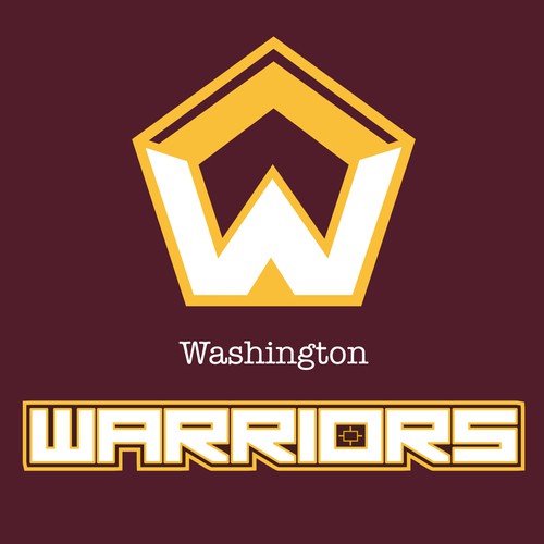 Community Contest: Rebrand the Washington Redskins  Design by DiegoGoi