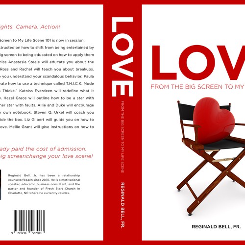 Lights. Camera. Action! Help us create a bestselling book cover! Design by AECANAP