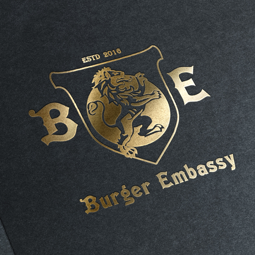 Luxury Lounge and Gourmet Burger Restaurant Logo | Logo design contest