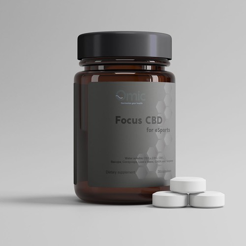 Video Gamer Supplement Label Design Design by tanjamali