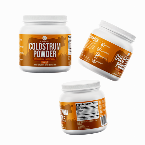 Design di Re-design Supplement Label to capture Amazon shopper attention & boost CTR - Colostrum Powder di Dem Ro