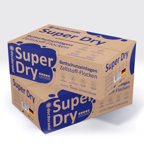 Designs | docdorado superdry cartonage | Product packaging contest