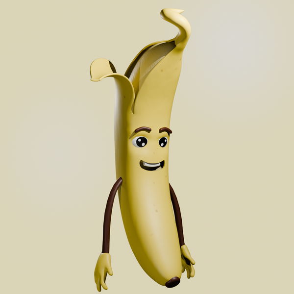 Character banana
