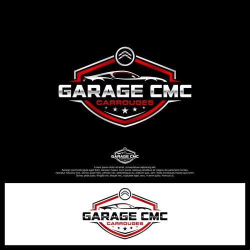 CREATION LOGO POUR GARAGE AUTOMOBILE CITROEN AVEC UN COTE FUN Design by the.yellowmortar