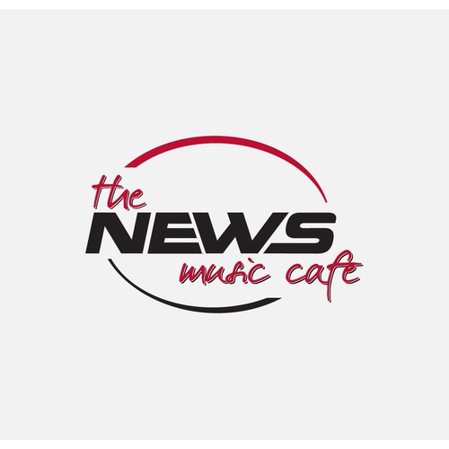 the news music cafe sxm, REVAMP the old logo add live (as in live music). keep it simple .  Design von Juuannpa