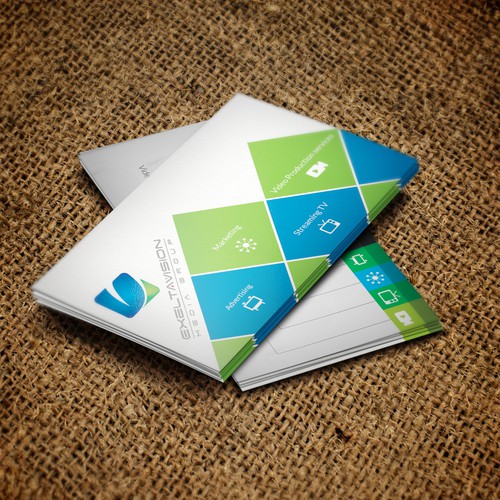 Business Card to represent THREE Service Divisions Design by Twin Ashek Masum