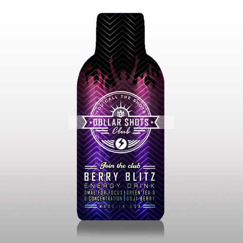 Create an eye-catching energy shot drink bottle design for the relaunch our eCommerce Supplement Shot Co.!! Réalisé par BRAVO-designs