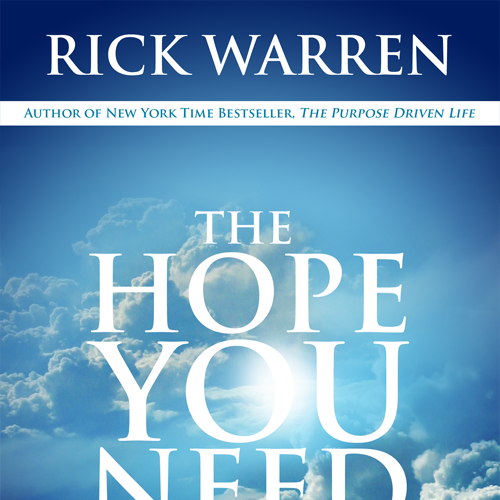 TelliさんのDesign Rick Warren's New Book Coverデザイン