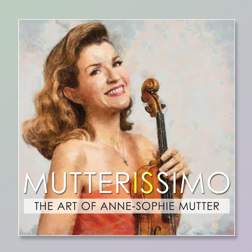 Illustrate the cover for Anne Sophie Mutter’s new album Design by ichnjisan