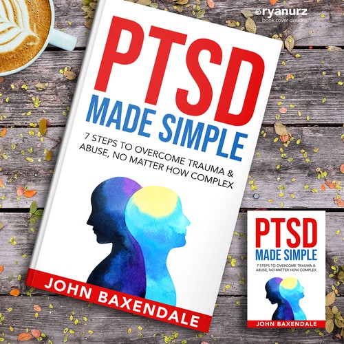 We need a powerful standout PTSD book cover Design por ryanurz