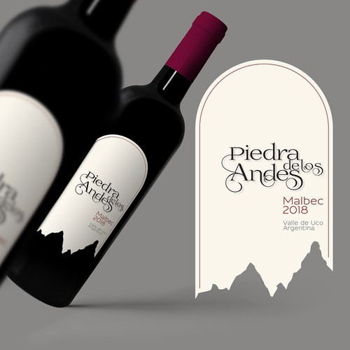 Malbec Wine Label for an Argentinian Winery Design by MaxMartorelli