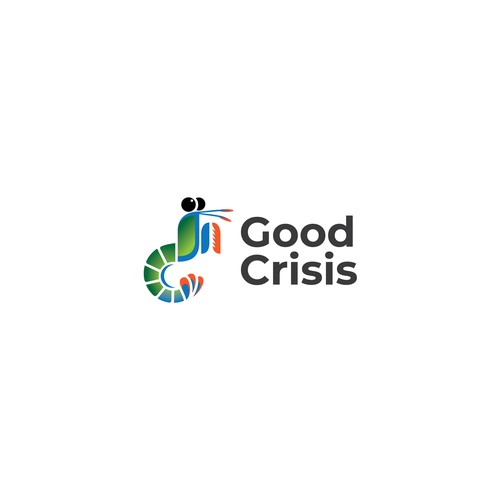"Logo for a crisis communications firm but possibly shrimp inspired?" winning Logo & social media pack