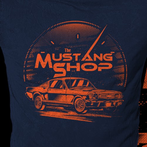 mustang t shirt designs