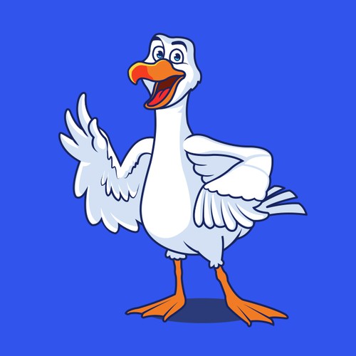 Diseño de We need a Seagull mascot de GAGU