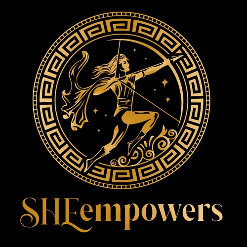 SHEempowers - luxurious design of a woman preferrably in some kind of a circle to appeal to women professionals Design by Jacob Gomes