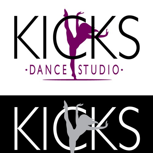 Kicks Dance Studio needs a new logo Design por SHANAshay