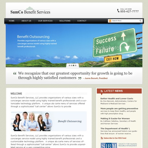 Sumco needs a new website design Design by thecenx