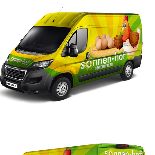 Car, truck or van wrap contest entry by AlexCZeh