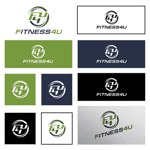 Fitness Gym needs a powerful and modern new logo. Design by Web Hub Solution