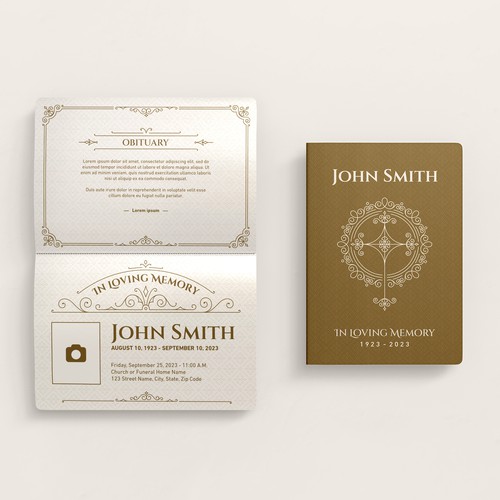 Passport-Style booklet Design Contest Design by save_me