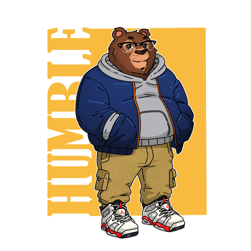 Little GeorgeさんのYeah I know, another Bear design. But Let's make this one is special with Love.デザイン