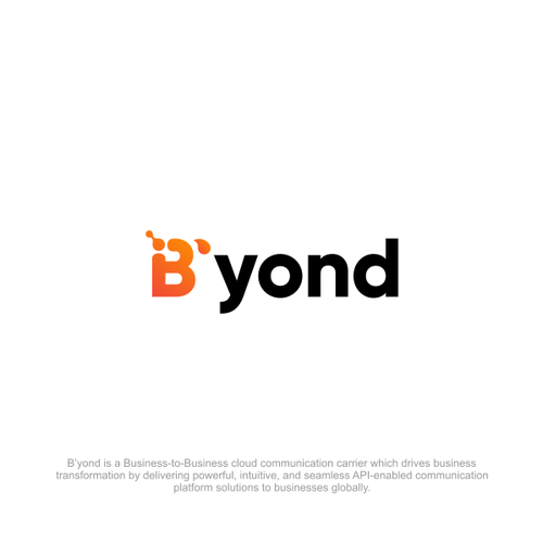 Design a cool logo for a Cloud Communication company called B'yond Platforms Réalisé par Display_Pro