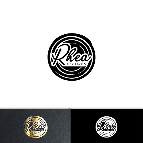 Sophisticated Record Label Logo appeal to worldwide audience Diseño de aeropop