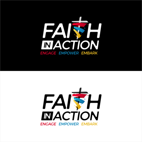 Design an inspiring and creative logo for our new vision: Faith in Action! Design by DC | DesignBr