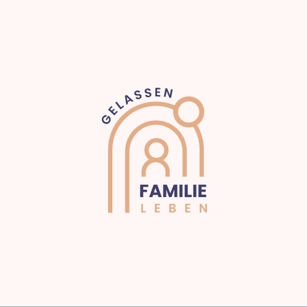 Design by Rina_N titled "Logo concept for brand "Gelassen familie leben""