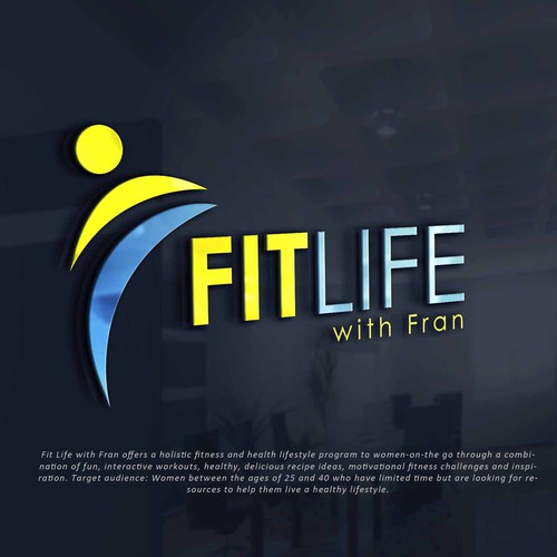 Logo for women's fitness & health lifestyle brand, Logo design contest